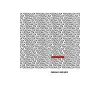 Personalism - Mounier Emmanuel