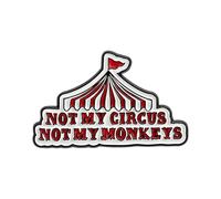 Personalità creativa Circo Tenda Leple Pin Personaggio Professionale Spilla Pin Versatile Collare Vestito Petto Accessorio Gioielli Regalo