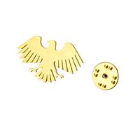 Personalità creativa Design Leple Pin Personaggio Professionale Spilla Collare Versatile Accessori per il seno Semplice Distintivo, C, come descritto