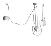 Personalità creativa regolabile 1-7 Lampadario in ferro tondo American Bar Negozio di abbigliamento Lampada da soffitto Retro stile industriale Lampada a sospensione fai da te (Design : 3)