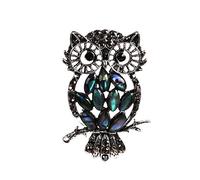 Personalità Lega cava Spilla Gufo Unisex Regalo Abbigliamento Bottoni Accessori Accessori Abito Corpetto Ornamento Maglione Sciarpa Scialle Fibbia Fermaglio Perni Decorazioni Novità Rilasciato Profess