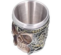 Personality coffee cup Beer Mug, Viking Horn Drinking Cup, Viking Gifts for Men Skull Mug Resin Beer Mug Skull Mug Gothic Glasses Gift Skull Barware Skeleton Drinkware for Beverage for Home for Coffee
