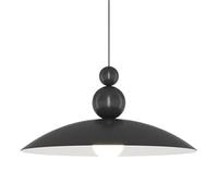 Personality Nordic Hanging Light, E27 Base Single-Head Chandelier, Minimalist Creative Iron Art Pendant Lamp, Decorative Lighting for Office, Study, Restaurant(Dark,25cm)