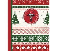 Personalized Christmas Notebook with Initial "T" Red Holiday Journal | Festive Lined Notebook: Monogrammed Initial T • Christmas Tree Cover • 110 College-Ruled Pages • Perfect Holiday Gift