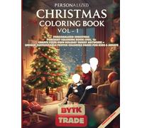 Personalized Christmas Portrait Coloring Book (Vol. 1): Create Your Own Holiday Family Artwork - Unique Customizable Festive Coloring Pages for Kids & Adults