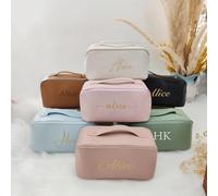 Personalized Gift For Bridesmaid Makeup Bag, Personalized Makeup Bag, Personalized Gift For Her, Bridesmaid Gift, Organizer, Bridesmaid Bag
