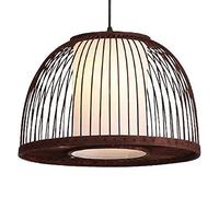 Personalized Hanging Light Creative Industrial Pendant Light Semi-Circular Rattan Chandelier Farmhouse Wicker Ceiling Lighting Fixture for Dining Room,Living Room Bar
