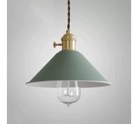 Personalized Metal Hanging Light LED Fashionable Chandelier Restaurant Scandinavian Pendant Light Single Head Farmhouse Suspensiom Lamp for Restaurant Living Room Bar Dignified