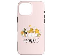 Personalized Mimi Grandma Cute Gnomes and Sunflower Custodia per iPhone 16 Pro Max