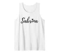 Personalized Name Sabrina I Love Sabrina Heart Canotta
