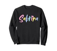 Personalized Name Sabrina I Love Sabrina Heart Felpa