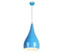 Personalized Water Drops Chandelier, Fashion Aluminum Pendant Lights, Color Danish Ceiling Hanging Lamp, Minimalist Nordic Lighting Fixture for Restaurant, Dining Room, Bedroom, Kitchen, Bar(Bl