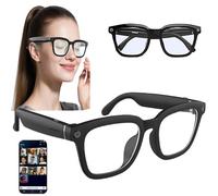 Personalizza ciò di cui hai bisogno AI Smart Glasses con fotocamera, musica, chiamate, video e traduzione in tempo reale per viaggi e riunioni(B)