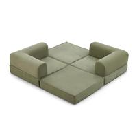 Personalizza ciò di cui hai bisogno, divano letto pieghevole, futon convertibile con materasso in memory foam, per soggiorno, dormitorio, camera degli ospiti e ufficio domestico (150 cm)