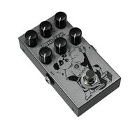 Personalizza ciò di cui hai bisogno Pedali Effetti Elettrici Heavy Metal Chitarra Elettrica Sovraccarico Distorsione Effector 3 sezioni Regolatore EQ Portatile Distorsione Britannica Pedale per