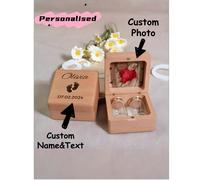 Personalizza con la foto e il nome del tuo bambino! Scatola di raccolta del cordone ombelicale e dei capelli del bambino, scatola ricordo del primo ciuffo di capelli del bambino, ciocca di capelli del