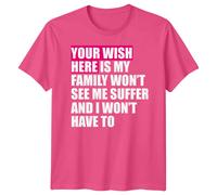Personalizza il tuo desiderio Here Is My Inspirational T-Shirt Uomo Donna...