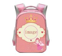 Personalizza Immagine/Logo/Nome Zaino Bambini Borse Scuola per Asilo Ragazze Carino Libro Borsa Zaini Bambino Color9,16 inches
