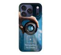 Personalizza la tua custodia doppia Pc + TPU 360 con la tua foto per iPhone 17 Pro (6.3) disegno personalizzato