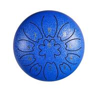 Personalizza la tua esperienza con il Chakra Drum: tamburo a pioggia da 6 pollici e 11 note con grafica e testo personalizzati(Blue)