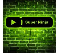 Personalizza Youtube Decorazione Di Arte Della Parete Del Segno Principale - Si Illuminano Al Buio Arte Muraria - Arredamento Della Stanza in Live Streaming - Decorazione a Led