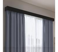 Personalizzabile 3-in-1 Sistema di binario per tende da camera da letto Guide interne decorative per pannelli a parete Barre per tende versatili per arredamento elegante per la casa