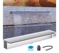 Personalizzabile 50,8 cm in acciaio inox per fontane interno/esterno facile da installare fontana con accessori Design argento Ele migliora la decorazione del tuo giardino