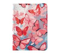 Personalizzabile Buon San Valentino Farfalla Custodia Porta Passaporto In Pelle Portafoglio Combo Porta Passaporto Custodia Impermeabile, Felice San Valentino farfalla, 1 size