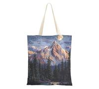 Personalizzabile Lapac Natura Montagna Design Borsa di Tela Lapac Natura Montagna Design Borse della Tela di Tela Per La Spesa Per La Spesa Borse Di Tela Per L'Artigianato, Lapac Nature Mountain