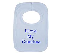 Personalizzabile, motivo: i Love My grandma- (no adesivo)-splendidamente ricamato
