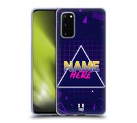 PERSONALIZZATA 80'S GRAPHICS CUSTODIA COVER MORBIDA IN GEL PER SAMSUNG PHONES 1