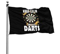 Personalizzata Bandiere Da Giardino Resistente Alle Intemperie Bandiera Pirata Keep Calm And Play 90X150Cm Flags Per All'Aperto Parata Esterno