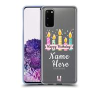PERSONALIZZATA BIRTHDAY CASE CUSTODIA COVER MORBIDA IN GEL PER SAMSUNG PHONES 1