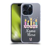 PERSONALIZZATA COVER COMPLEANNO CUSTODIA COVER MORBIDA IN GEL PER APPLE iPHONE