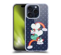 PERSONALIZZATA FANCY UNICORN 2 CUSTODIA COVER MORBIDA IN GEL PER APPLE iPHONE