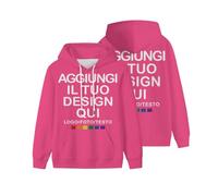 Personalizzata Felpa Uomo e Donna Felpe con Cappuccio Personalizzate il tuo quadro con foto e/o testo hoodie tuta sul Fronte e sul Retro abbigliamento Regali di coppia Natale oggetti personalizzabili