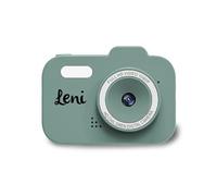 Personalizzata Fotocamera Digitale per Bambini Verde - fotocamera robusta per foto e video - per bambini dai 3 anni - con nome personalizzato - ZAZU