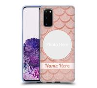 PERSONALIZZATA MERMAID SCALES CUSTODIA COVER MORBIDA IN GEL PER SAMSUNG PHONES 1