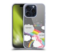 PERSONALIZZATA RAINBOW PUKE CUSTODIA COVER MORBIDA IN GEL PER APPLE iPHONE