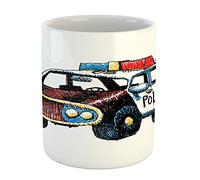Personalizzata Tazza Insegnante Red Yellow and Blue Resistente a Macchie Tazza Regalo Natale 330ML per Festa dei Nonni,Lavoro,Festa della Mamma,Regali per Genitori
