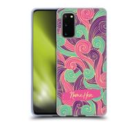 PERSONALIZZATA VIVID SWIRLS CUSTODIA COVER MORBIDA IN GEL PER SAMSUNG TELEFONI 1