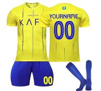 Personalizzate Maglia da Calcio per Bambini Adulti, Nuovo SessonMaglietta da Calcio Casa/Visitatore, Set di Maglie da Calcio,Abbigliamento da Allenamento per Il Calcio Camicia A07