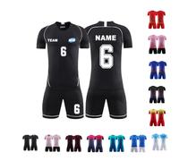 Personalizzate Maglie Da Calcio Con Nome E Numero, Kit Doppia Maglia Uomo Donna, Tessuto Traspirante E Personalizzazione Duravole, Per Partite Allenamento E Regali