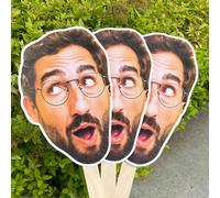 personalizzati con il viso (1/3/5/10 pezzi) | Adatti come gadget per addii al celibato/nubilato, accessori per foto di matrimonio, decorazioni con il volto dello sposo | Ideali per gruppi di futuri sp