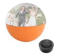 Personalizzato 7CM WIFI per la sfera video di cristallo con le caratteristiche del LED per le esposizioni memorabili di occasione (arancione)