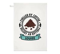 Personalizzato Alimentati A Da Caffè Tè Asciugamano Papà Nonno Giorno Compleanno