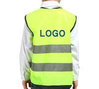 Personalizzato Alta visibilità Gilet Catarifrangente Giubbotto di Sicurezza per Bambini Personalizzato Nome/Immagine/Testo/Logo Sicurezza Ottimale al Buio per Scuola E Gioco,One Size,1 PCS