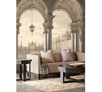 Personalizzato Antica Impero Romano Architettura Murale Sfondi Per Soggiorno Camera Da Letto Tv Sfondo Carta Da Parati Home Decor 250Cm(W)×175Cm(H)