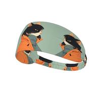 Personalizzato avatar elastico antiscivolo traspirante fascia per capelli per donne e uomini, allenamento per palestra, corsa, yoga, tennis