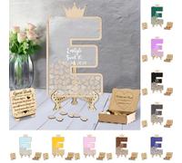 Personalizzato Bat Mitzvah Crown Libro Degli Ospiti Nome lettera Personalizzato Segno Di Benvenuto Al Bat Mitzvah Dolce Libro Degli Ospiti Di Complean (stile 19)